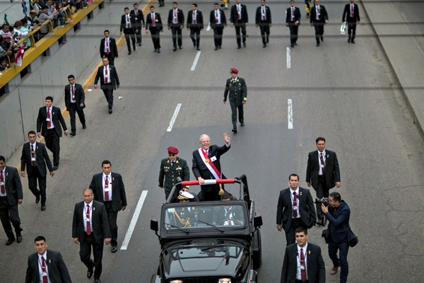 Can Peru’s Kuczynski Overcome a Hostile Congress and Recapture Public Support?