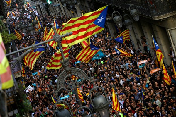 Catalonia’s Push for Independence Stokes Divisions Across Spain, and Among Catalans