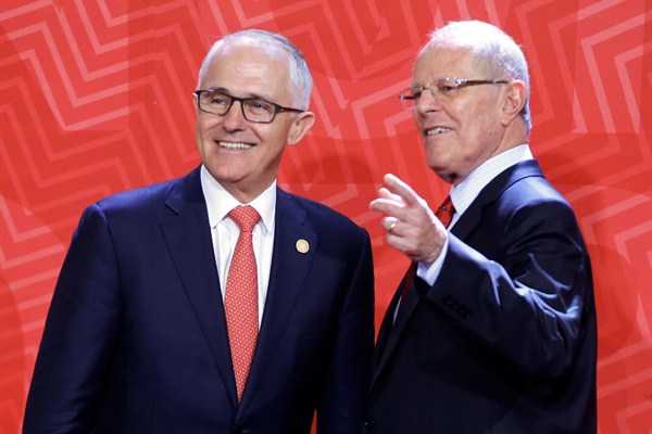 With the TPP in Limbo, Australia and Peru Cement Their Own Free Trade Deal