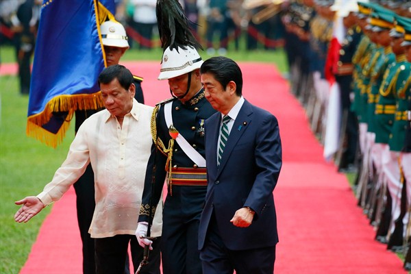 Can the ‘Golden Age’ of Ties Between the Philippines and Japan Last Under Duterte?