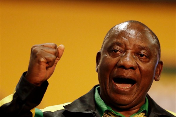 Can Ramaphosa Overcome the ANC’s Divisions to Clean Up South Africa?