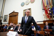 U.S. Defense Secretary Jim Mattis at a hearing of the House Armed Services Committee on the National Defense Strategy and the Nuclear Posture Review, Washington, Feb. 6, 2018 (AP photo by Alex Brandon).