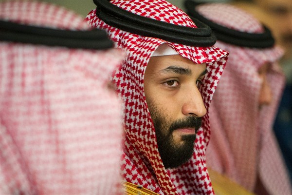 The Goals of the Saudi Crown Prince’s U.S. Visit Lie Outside Washington