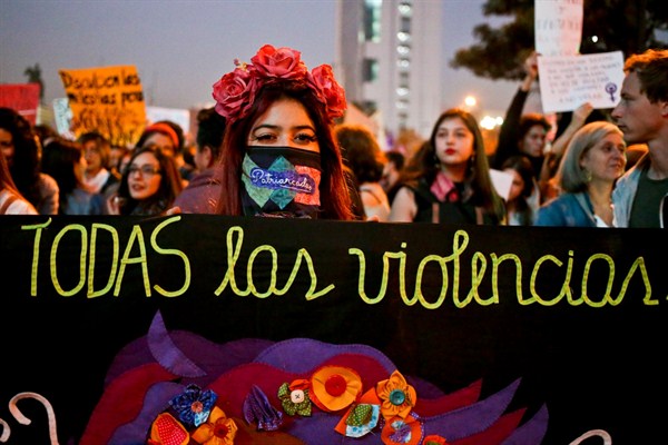 Chile’s Student Movement Confronts Sexual Harassment on Campus