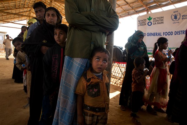 One Year On, Feeding Rohingya Refugees in Bangladesh Requires a Herculean Effort