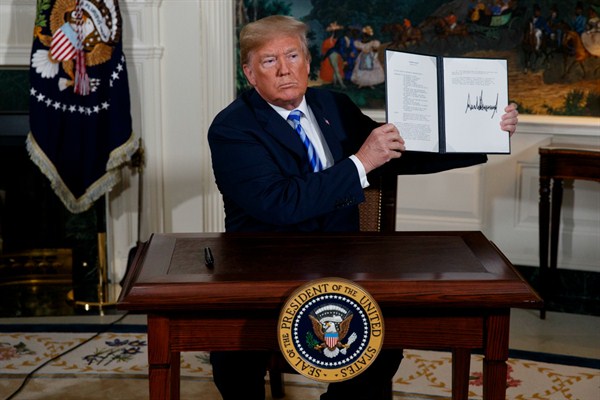U.S. Sanctions Take Effect, Putting Iran—and Trump’s Approach—to the Test
