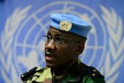 Senegalese Gen. Amadou Kane, deputy force commander of the U.N. mission in Mali, sits for an interview, Bamako, Mali, June 23, 2018 (Photo by Sean Kilpatrick for Canadian Press via AP Images).