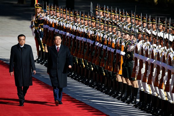 Abe’s Rare China Visit and Japan’s Bifurcated Foreign Policy in the Trump Era