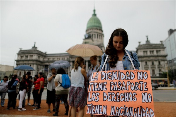 Amid Economic Woes, Argentina Reconsiders Its Immigrant-Friendly Stance