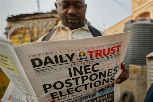 A Surprise Delay Kicks Off a Bumpy Final Week Before Nigeria’s Election