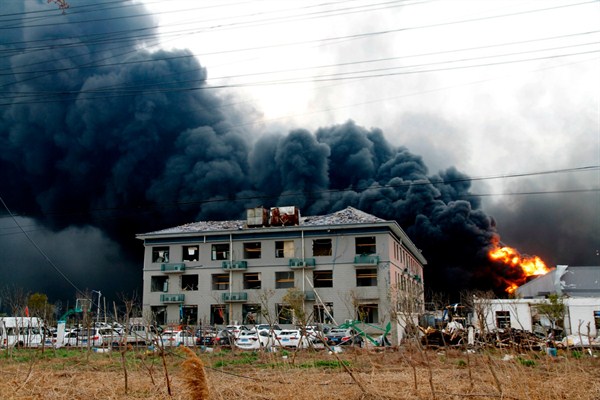A Deadly Factory Explosion in China Brings New Calls for Industry Oversight