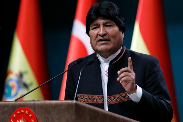 How Bolivia’s Morales Weathered Latin America’s Backlash Against the Left