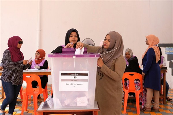 Maldives Voters Sweep Away the Remnants of a Corrupt, China-Backed Regime