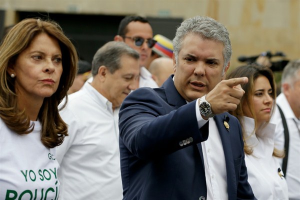 Duque Has Left Colombia’s Peace Process Rudderless