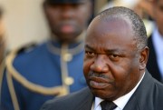 Gabon’s president, Ali Bongo, leaves the Elysee Palace in Paris, France, Sept. 14, 2015 (Photo by Liewig Christian for Sipa via AP Images).