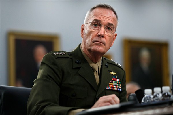 Don’t Blame the Generals for the Strategic Shortcomings of America’s Forever Wars