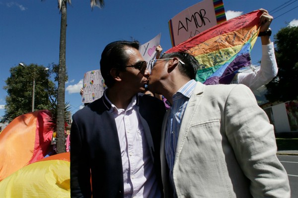 Same-Sex Marriage Is Legal in Ecuador, but Will All Ecuadorians Accept It?