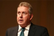 Britain’s former ambassador to the U.S., Kim Darroch, at the Library of Congress in Washington, DC, March 13, 2018 (Press Association photo by Niall Carson via AP Images).