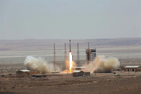 Iran’s Space Program Won’t Get Off the Ground While Under Sanctions