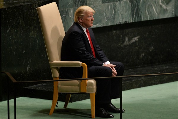Trump Is the Odd Man Out at the U.N.