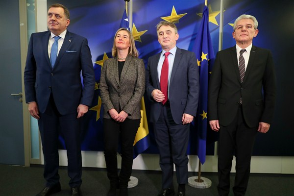 Politically Deadlocked Bosnia Takes ‘One Step Forward and Two Steps Back’