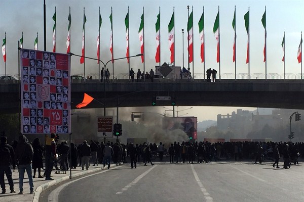 Anti-Regime Protests in Iran, and Trump’s Security Shakedown in Asia