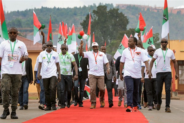 In Burundi, Nkurunziza Won’t Run Again, But Is He Really Giving Up Power?