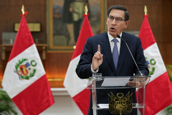 Will Vizcarra’s Anti-Corruption Gamble Pay Off in Peru’s Elections?