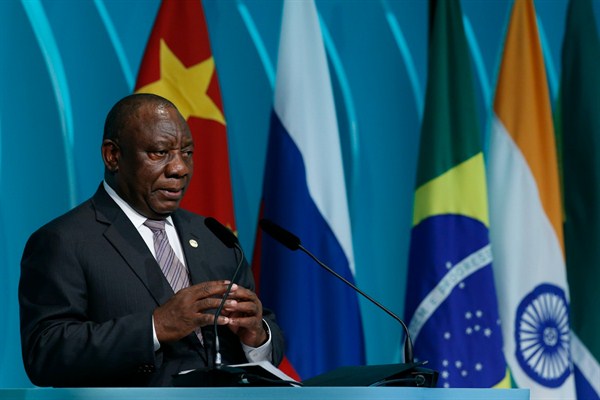 Will Chairing the African Union Be a Poisoned Chalice for South Africa?