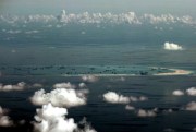 China’s reclamation of Mischief Reef in the Spratly Islands, South China Sea, May 11, 2015 (Photo by Ritchie B. Tongo for European Pressphoto Agency via AP Images).