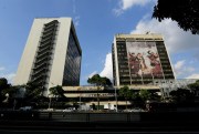 The headquarters of the Venezuelan state-owned oil company PDVSA in Caracas, Venezuela, Jan. 28, 2019 (AP photo by Fernando Llano).
