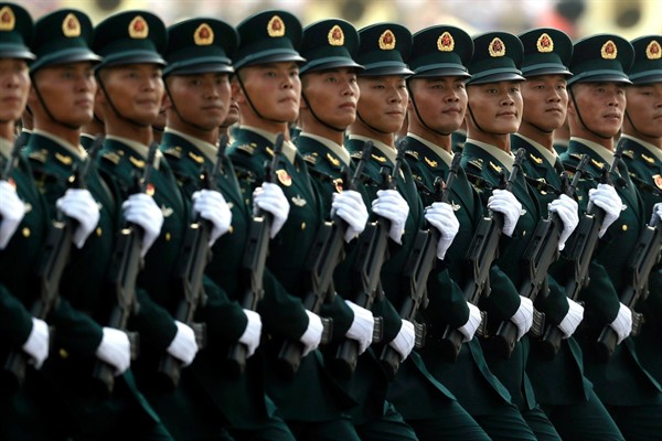 Behind China’s Military Build-Up, an Effort to Project Power Globally