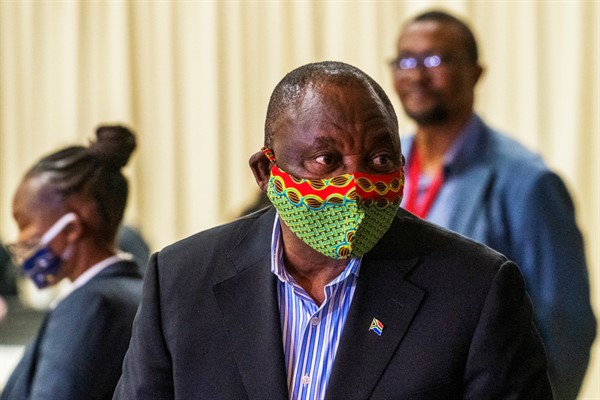 How Ramaphosa’s Failures Left South Africa Vulnerable to a Pandemic