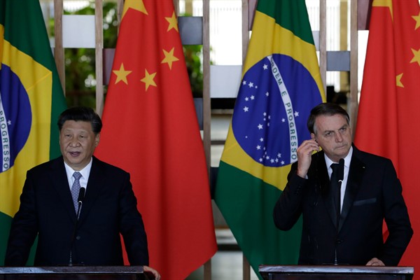 For Brazil’s Bolsonaro, U.S.-China Tensions Are a Challenge and an Opportunity