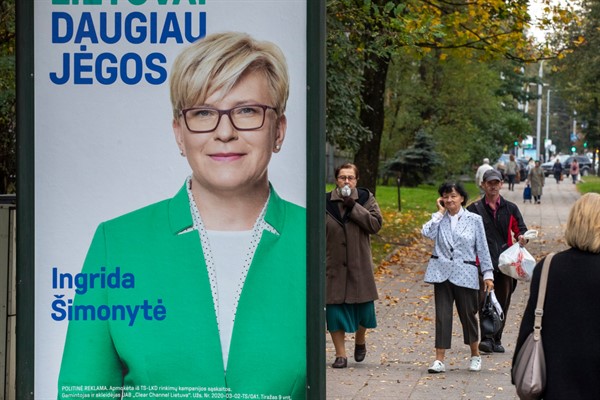 Lithuania’s Conservatives Return to Power by Ditching Austerity
