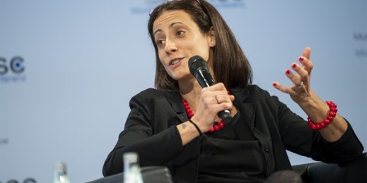 Nathalie Tocci at the Munich Security Conference, February 2019 (Photo by Mueller/MSC).