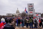 The United States Capitol Building was breached by protesters during a "Stop The Steal" rally in support of President Donald Trump, Washington, D.C., Jan. 1, 2021 (Photo by John Nacion for STAR MAX/IPx via AP images).