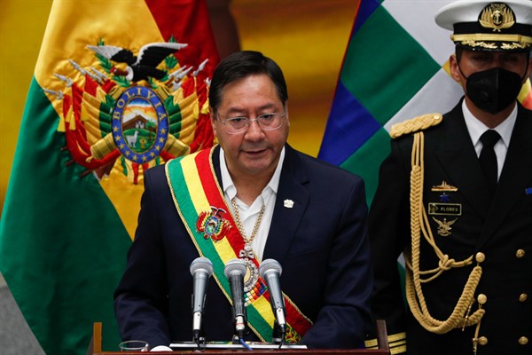 Bolivia’s Arce Passes His First Political Test
