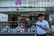 A Huawei store in Beijing, May 20, 2019, (GDA photo by Lam Yik Fei via AP Images).