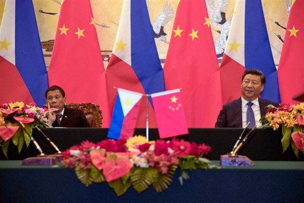 Duterte’s Ingratiating Approach to China Has Been a Bust