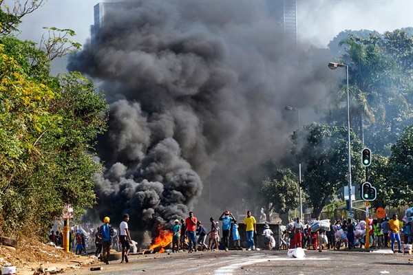 South Africa’s Protests Reveal a Clash of Political Cultures