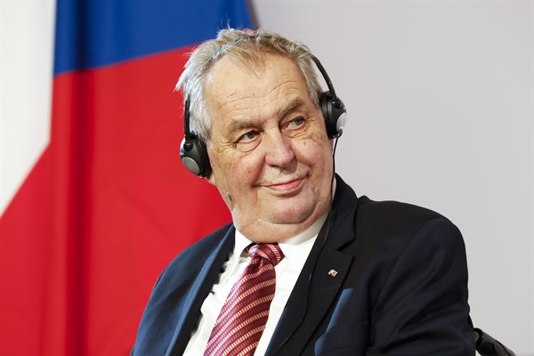 The Czech President Eyes a Post-Election Power Grab