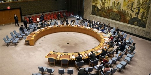 The United Nations Security Council meets, New York, Nov. 9, 2021 (AP photo by Richard Drew).