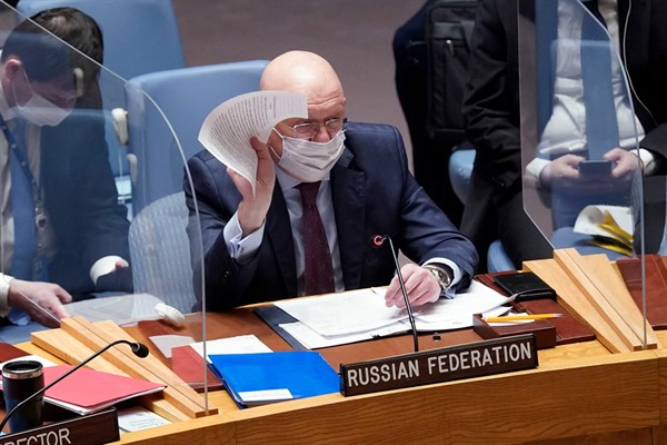 Russia Might Care About the U.N. Charter More Than It Seems