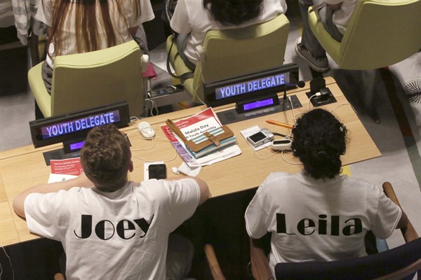 Young People Need Action on Inclusivity, Not U.N. Buzzwords