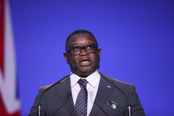 A Politicized Census Has Sierra Leone’s Opposition Crying Foul