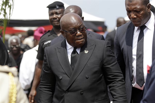 Ghana’s Protesters Are Trying to Wake Up a ‘Sleeping’ President