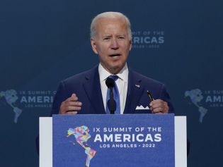 biden speaks at the summit of the americas about latin america's economy
