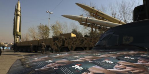 In Iran, posters and nuclear weapons as a new JCPOA deal is negotiated