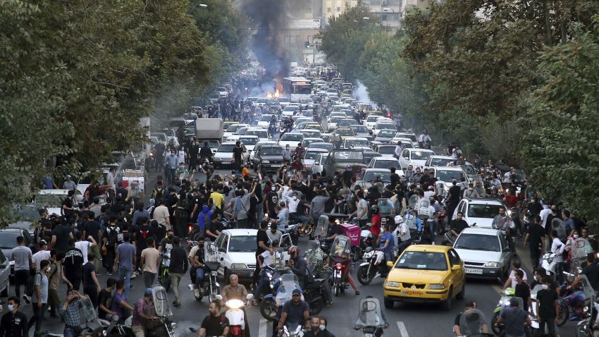 protests in iran
